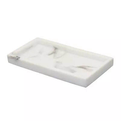 Luxury Resin Bathtub Tray Dish Rectangular For Soap Cosmetic Shampoo Towel • £14.77