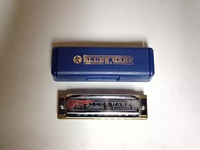 HOHNER Blues Harp Harmonica M533016 - Key Of C  Chrome 532/20 • $29.95