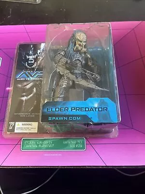 McFarlane Toys Spawn. Com Elder Predator AVP Alien Vs Predator New Factory Seal • $36