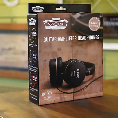 VOX Headphone With Built-in Guitar Amp VGH-AC30 Guitar Effects Brand New • $109.99