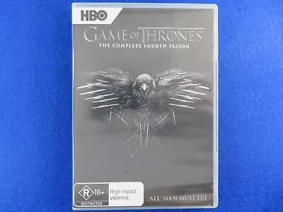 Game Of Thrones Season 4 - DVD - Region 4 - Fast Postage !! • $10.79