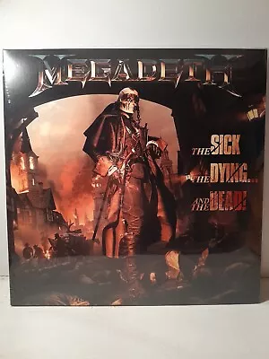 MEGADETH  The Sick The Dying And The Dead  Double Vinyl  BLUE AND GREEN • £35