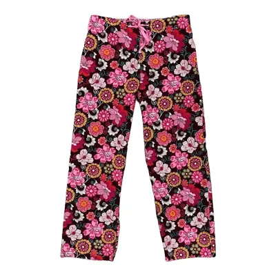 Vera Bradley Floral Print Corduroy Pajama Lounge Pants Size Small • $35