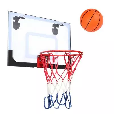 Mini Pro Basketball Indoor Hoop Door Kids Mount Sports With Ball Free Gift • $24.99