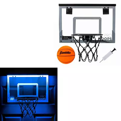 17.75  X 12  Over The Door Mini LED Scoring Basketball Hoop - Slam Dunk Approved • $48.29