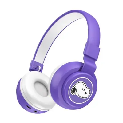 Wireless Headphones Snoopy Cartoon Earmuffs Bluetooth Headset Micro Build-In • $22.95