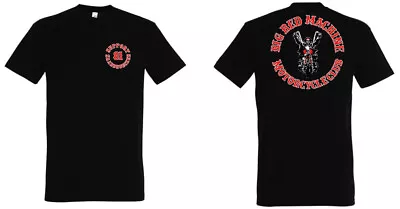 Hells Angels Support 81 T-Shirt Big Red Machine Motorcycle Club Black • $50.50