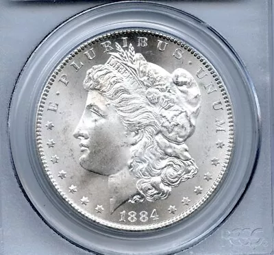 1884-CC Morgan Dollar PCGS MS64 • $425