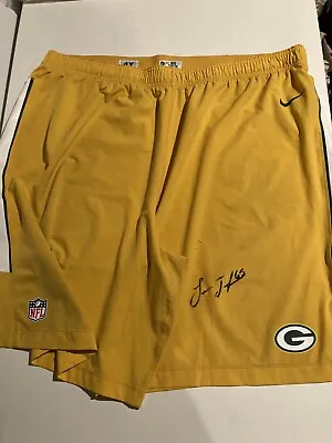 Lane Taylor Signed Nike Packers Issued Game Practice Worn Used Nfl Shorts Used • $104.99