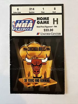 Chicago Bulls Vs Seattle Ticket Stub NBA Finals Game 1 Michael Jordan 28 Pts • $125