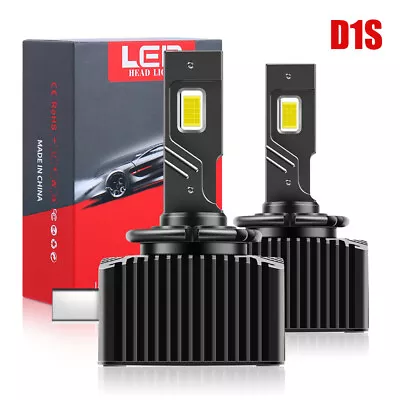 120W LED Headlight Bulb D1S D1R High Low Beam HID Xenon Conversion Kit 30000LM • $31.99