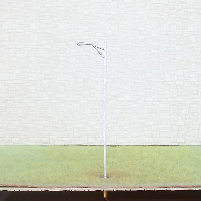 5 X HO Scale LED Street Lights Model Train Railroad Station Lamp Posts #SL002SL • $5.99