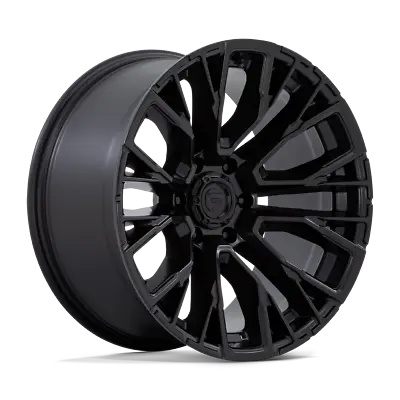 1 20 Inch Black Wheel Rim GMC Sierra Yukon Savana 6 Lug 20x9  Fuel D847 Rebar • $408
