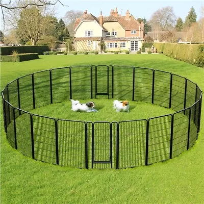 Large Dog Playpen Cat Fence Pet Exercise Pen For Large/Medium Dogs/Small Animals • £120.99