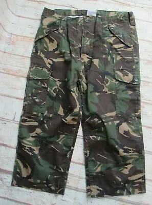 £12.50 • Buy Blue Castle Woodland Camouflage Combat Trousers W38  L21.5 