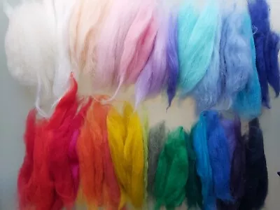 Leftovers Mixed Wool Bundle* Merino Wool Tops Needle & Wet Felting  Pack Of 90g • £8.20