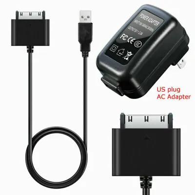 For Toshiba AT200/AT300 Tablets USB Charger Sync Cable Power Cord &US AC Adapter • $21.37