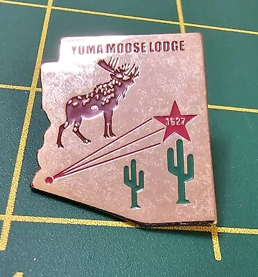 Vintage Yuma Moose Lodge Metal Lapel Pin Yuma Arizona  • $14.99