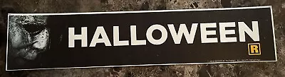 Halloween Michael Myers Horror Movie Mylar Banner Poster Small 2.5x11.5 2018 • $25