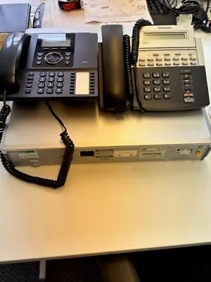 £10 • Buy Working Samsung OfficeServ 7100 Phone System With 22 Handsets