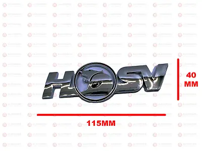 Chrome HSV Badge Emblem Holden Commodore VR VS VT VX VY VZ VE VF GTS R8 • $25