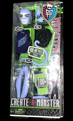  Monster High Create-a-Monster Add On Pack PUMA 2011 Mint In Package • $88.88