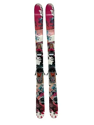 Line Celebrity Mini 123cm Skis Rossignol Axium 7 Girl Bindings 101-80-94 • $185