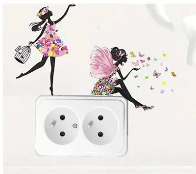 Creative Fairy Stickers - Funny Cute Wall Decol - 1Pc • £2.99