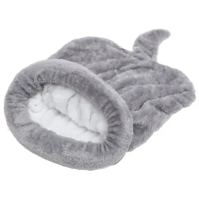 2x Cat Cave Bed Dog House Bed Hooded Dog Bed Cat Cave Bed Cat Cave Cat Sack • £30.27