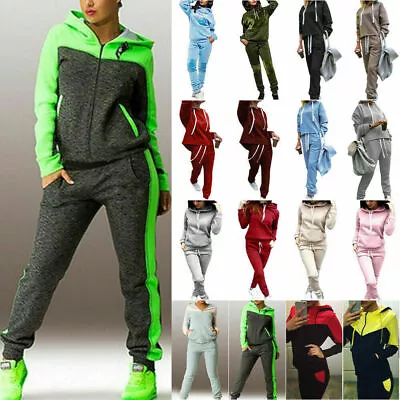 $22.49 • Buy Women Sportswear Tracksuit Jogger Jogging Outfit Set Sweatshirt Coat Sweatpants