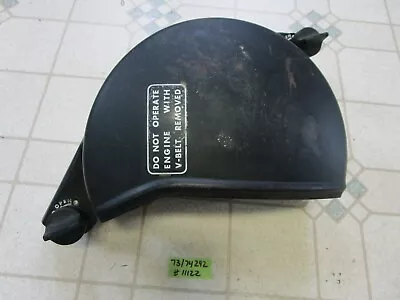 Vintage Yamaha 292 Snowmobile Engine Clutch Belt Guard Cover • $69.99