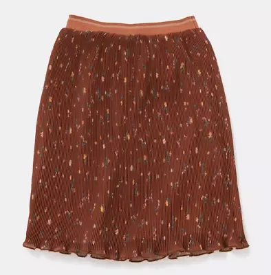 NWT Matilda Jane Just Imagine Winnie Pleated Ditsy Print Skirt  Girl's Size 4 • $15.50
