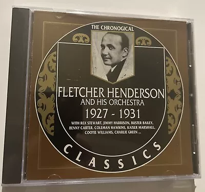 1927-1931 Fletcher Henderson Chronological Classics Rare Import CD France Sealed • $8