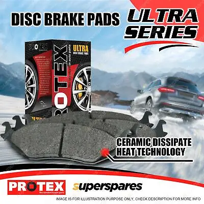 4 Front Protex Ultra Ceramic Brake Pads For Nissan NX B13 Coupe Pulsar SSS N15 • $61.95