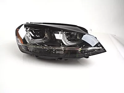 $1047.94 • Buy Genuine VW Golf Headlight Curve Light And Led DRL Right 5G0941754B