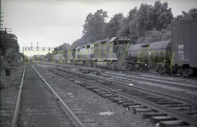 BO Baltimore & Ohio EMD GP38 Locomotive #4801 - Vintage Railroad Negative • $19.45