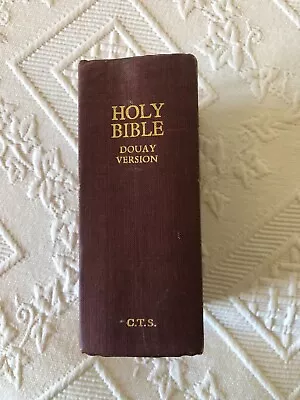 VINTAGE - Douay Rheims Pocket Mini Catholic Bible - Catholic Truth Society • $83