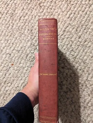 Vintage John Bunyan - Pilgrims Progress - The Home Library - A.L. Burt Publisher • $39.99