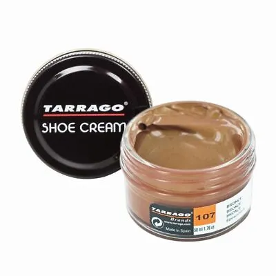 £6.45 • Buy Tarrago Shoe Cream Polish Restoration Condition Leather Bag Boot Shoes Care 50ml