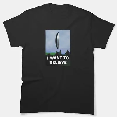 I Want To Believe Arrival Classic  Unisex Retro Vintage T-Shirt S-5XL • $19.99