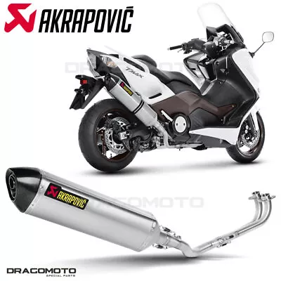 YAMAHA T-MAX 500 / T-MAX 530 / T-MAX 560 2008-2016 Full Exhaust AKRAPOVIC RC ... • £726.65