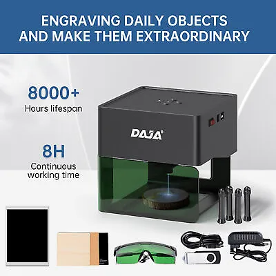 DAJA DJ6  Engraver DIY Marking Portable Engraving Machine For DIY T6Z9 • £216.02