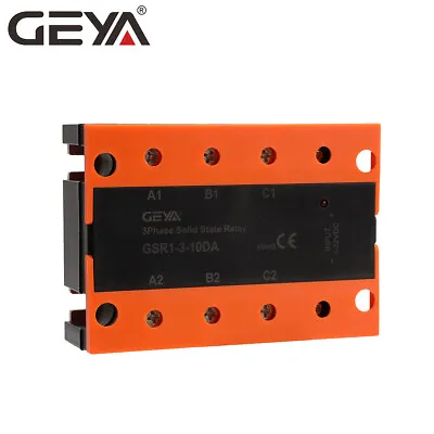 GEYA Solid State Relay SSR-10/25/40/60/80/100/120/150/200DA 70-280DC To 24-480AC • $35.52