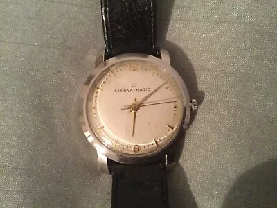 £215 • Buy Eterna -mactic Steel Gents Wrist Watch