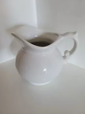 Vintage Mccoy Pottery White Number 7528 Pitcher • $14.99