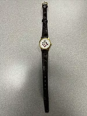 Vintage 1990’s Tony The Tiger Watch W/ Leather Band • $20