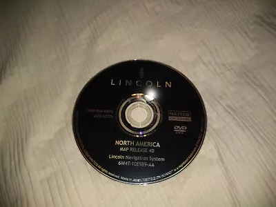 Lincoln Navigation DVD Disc Release OEM GPS NAV 6W4T-10E989-AA • £40.15