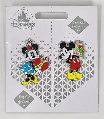 NEW ON CARD 2020 Disney Mickey & Minnie Mouse Couples Trading Pin Set-Official • $14.99