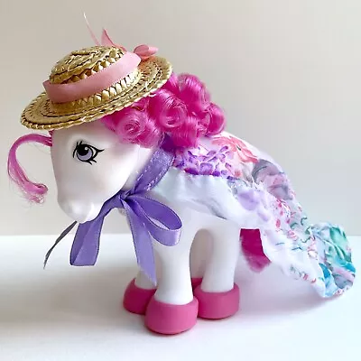 October Birthflower Pony + The Tea Party Outfit/Wear Vintage G1 My Little Pony • $15