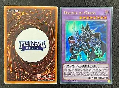 Yugioh Master Of Chaos BACH-EN036 Ultra Rare 1st Edition Near Mint • £2.25